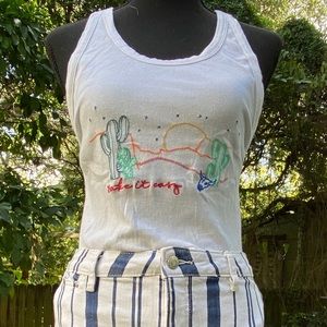 Out From Under embroidered ‘Take it Easy’ Tank